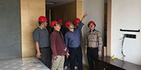 緊抓建設(shè)質(zhì)量 確保施工安全 —————副總裁劉鎮(zhèn)波深入項目基層指導工作
