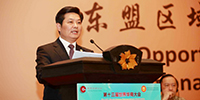 融聚世界華商 共贏在印尼------寶鷹集團董事局主席古少明應邀出席第十三屆世界華商大會并接受中央電視臺采訪