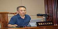 中國人民解放軍軍事統籌學會謀略研究中心副主任羅志華蒞臨寶鷹講堂講學