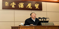 北京大學原黨委書記朱善璐在寶鷹講堂開講“企業與初心”