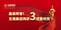 最高榮譽！寶鷹集團再獲三項魯班獎